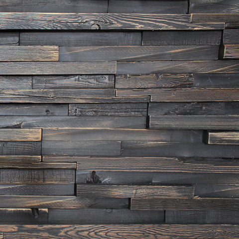 3D Weathered Wood Wall Panels | 0.54m2 (5pcs)