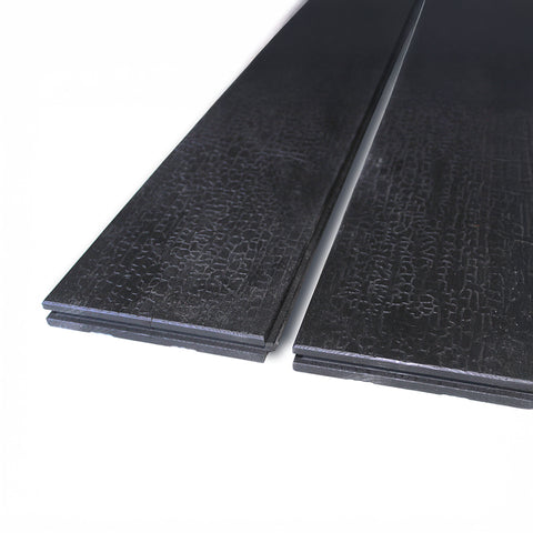 Black Flamed Pine Wall Planks | 1.08m2 (4pcs)