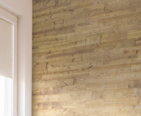 Wooden Peel & Stick Wall Panels, Textured | 1.5m2 (10pcs)